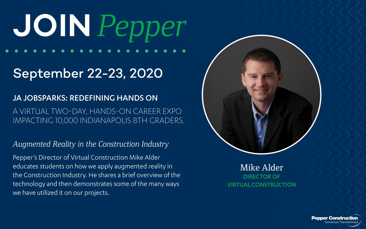 Mike Alder, Pepper, Augments Reality, JA, Jobsparks