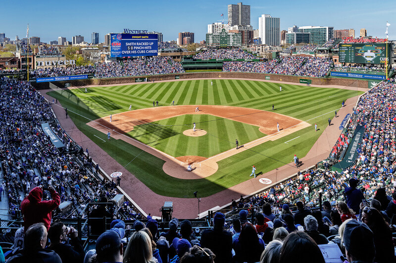 Wrigley Field on Game Day