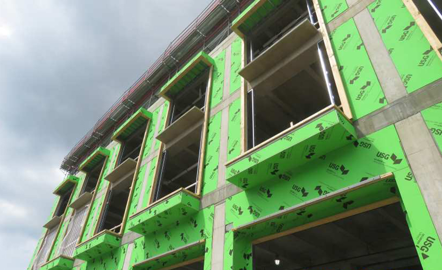 Sheathing-to-concrete