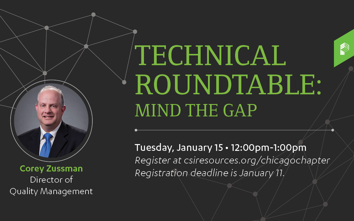 Mind the Gap event