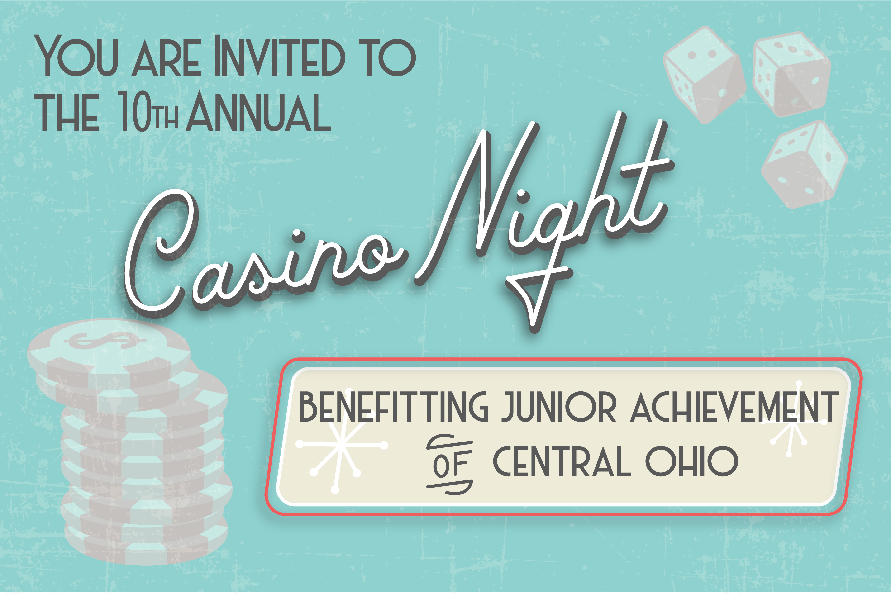 Casino Night Invitation