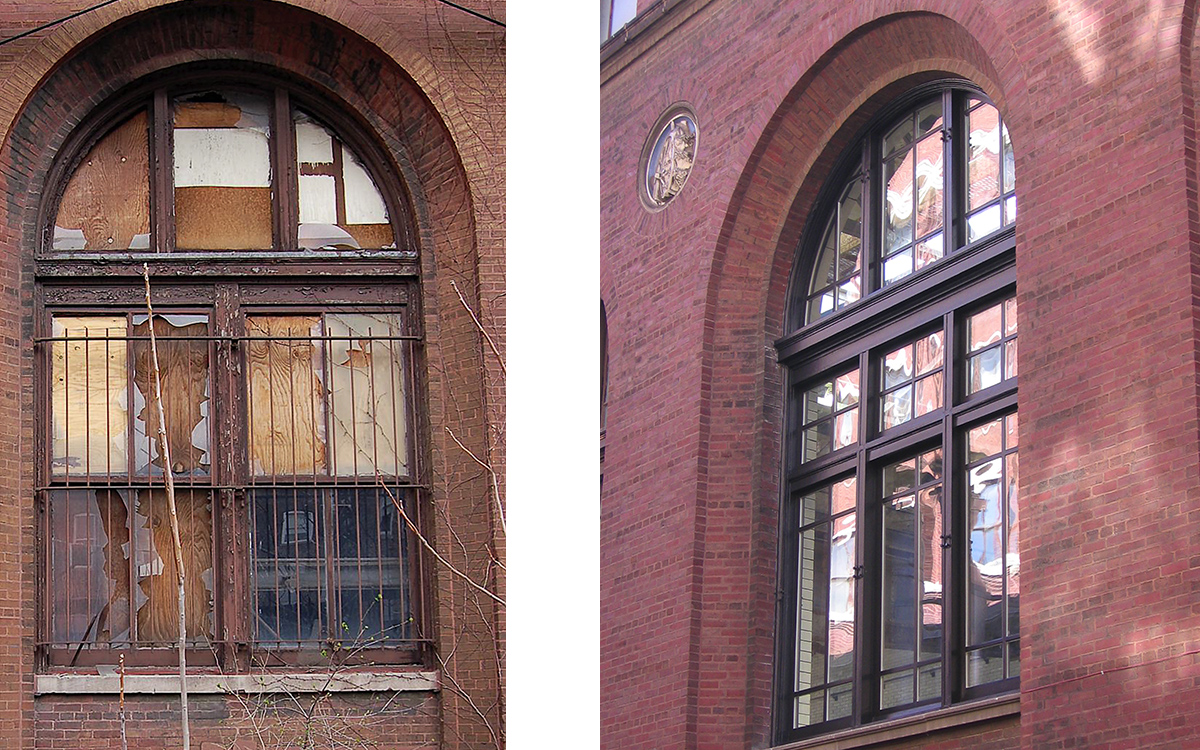 Historic window restoration