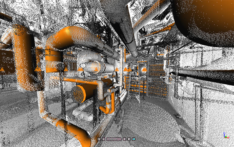 3D laser point cloud