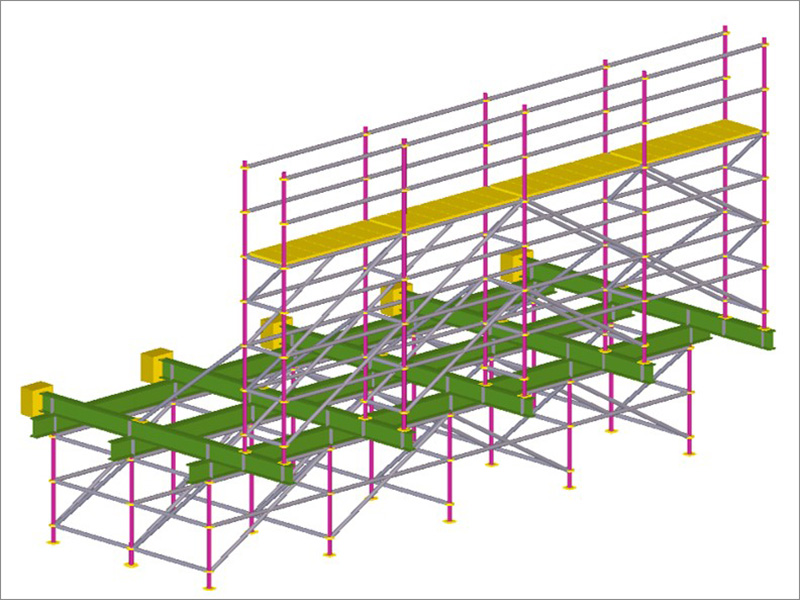 Scaffolding in 3D