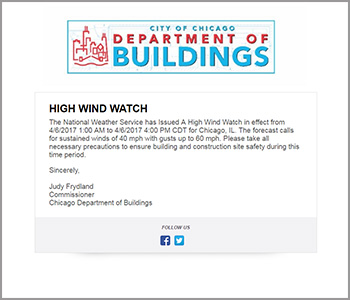 High wind watch