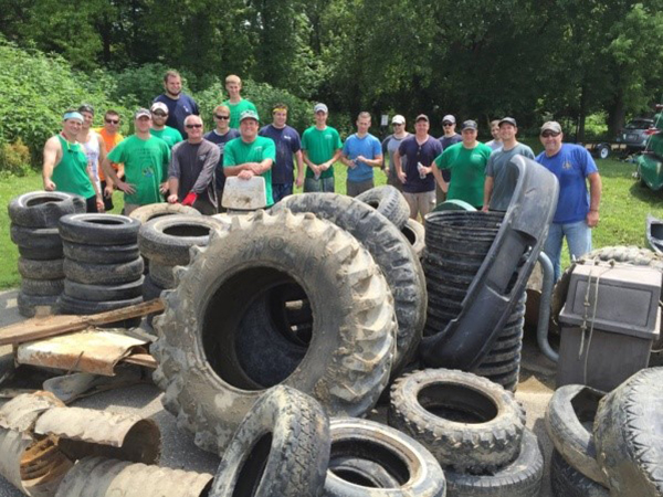 Little Miami River clean up