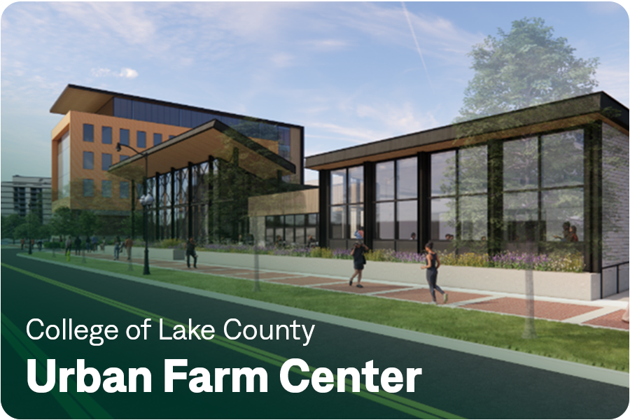 college of lake county urban farm center