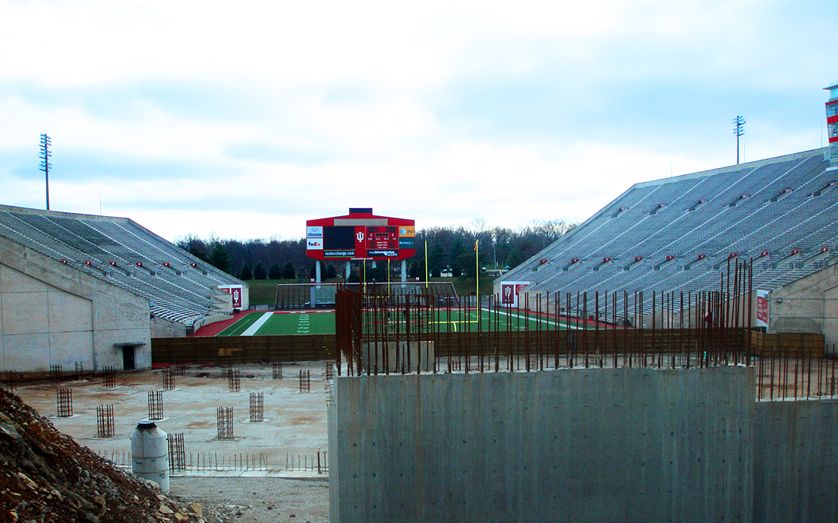 North End Zone stadium seating