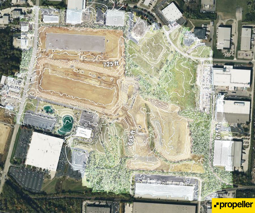 Ambrose Fairfield Commerce Park Contours