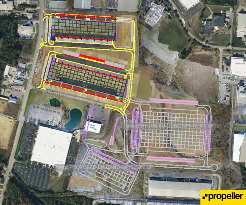 Ambrose Fairfield Commerce Park Linework