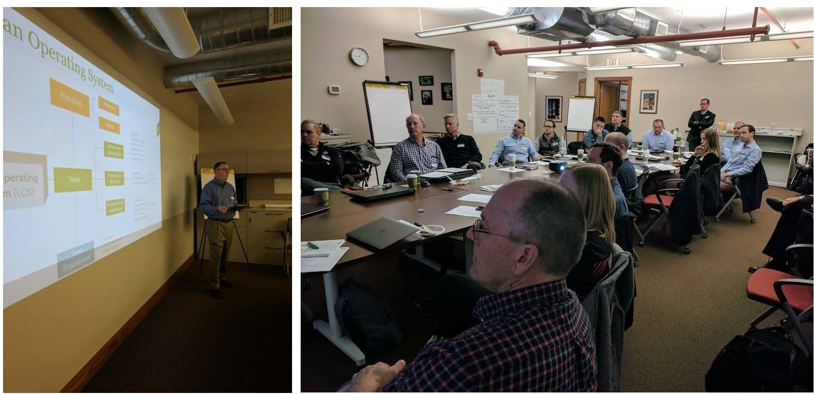 Round Lake Beach project kickoff meeting