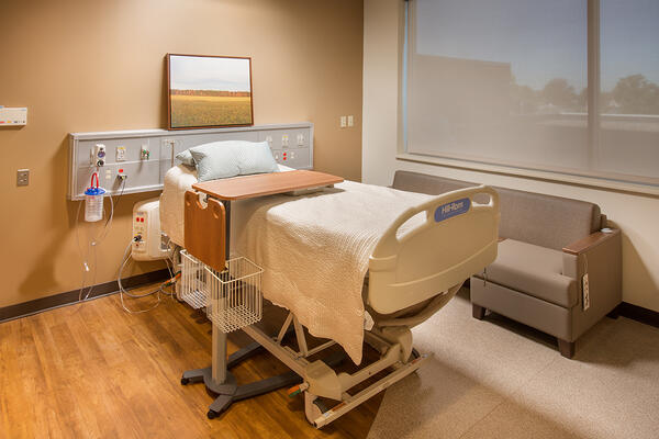 DCMH patient room