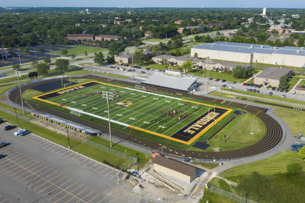 Hinsdale_HighSchool_Construction