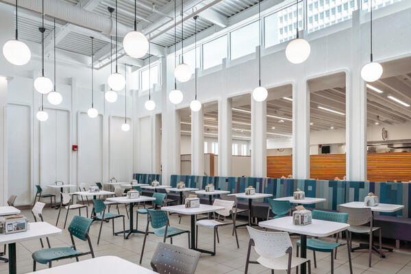 Indiana State University, Sycamore Dining Hall, Higher education, Pepper, Pepper construction, Indiana, College construction, Construction, Higher Education construction, Campus, Students, Terra Haute, cafeteria, ISU