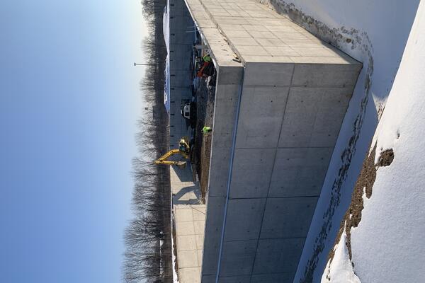 Westerville Minerva Retaining Walls