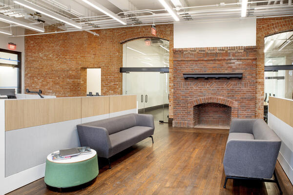 Pepper Construction Cincinnati Office - First Floor Open Office