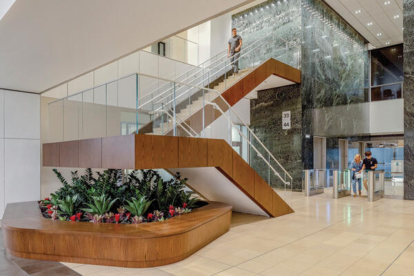 205 N Michigan Staircase 
