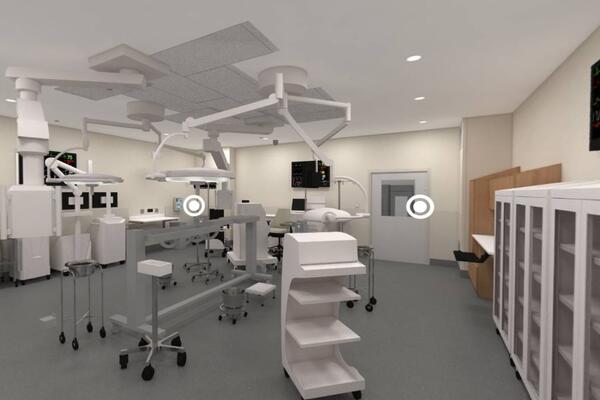 Ascension Health, Ascension St. Vincent, St. Vincent, Brain, Spine, neuro, Exam rooms, Healthcare, Healthcare Construction, nurse, doctors, Hospital, nurse station, Operating rooms, Pepper Indiana, Pepper Construction, Indianapolis, Indiana,