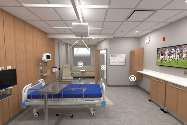 Ascension Health, Ascension St. Vincent, St. Vincent, Brain, Spine, neuro, Exam rooms, Healthcare, Healthcare Construction, nurse, doctors, Hospital, nurse station, Operating rooms, Pepper Indiana, Pepper Construction, Indianapolis, Indiana,
