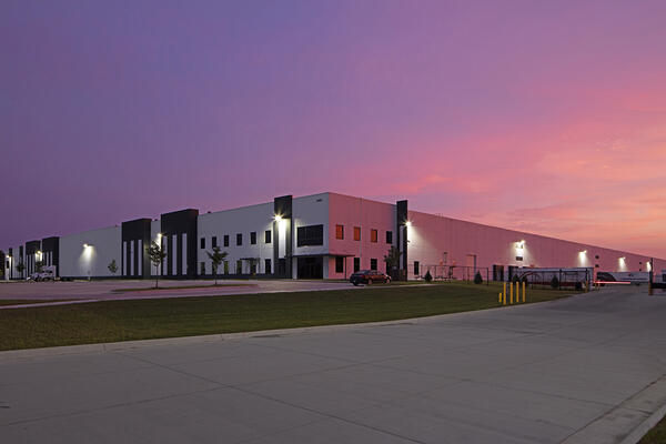 Mohr Logistics Park, Pepper, Pepper Construction, Indiana, Pepper Construction Company Indiana, Mohr, Industrial, Warehouse, conveyor rail, Distribution center, manufacturing, 