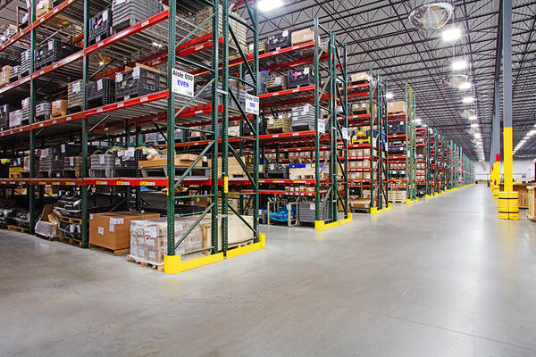 CAT warehouse and distribution