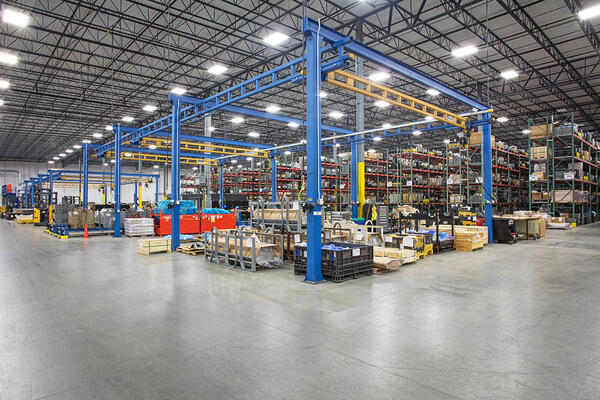 CAT warehouse and distribution