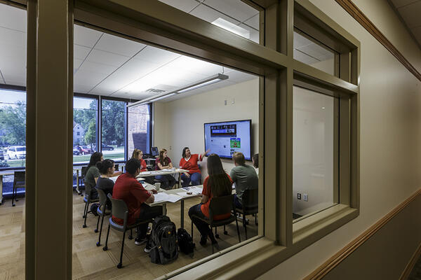 Monmouth College classroom