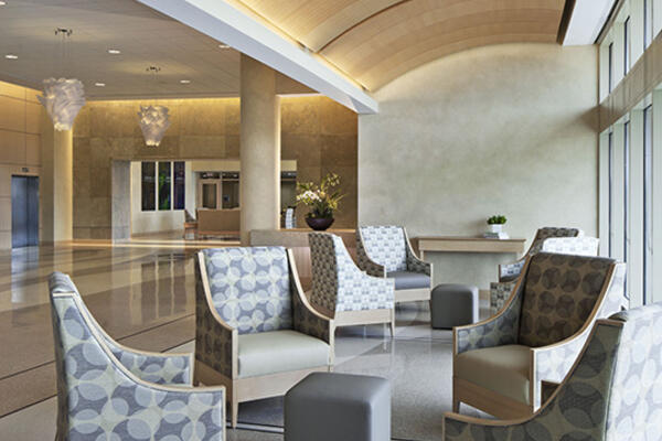 Advocate Condell waiting area