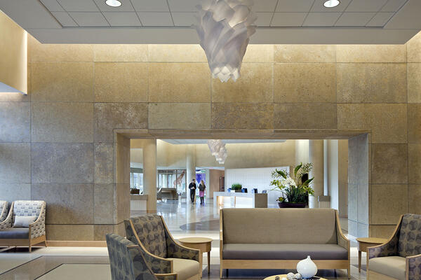 Advocate Condell waiting area
