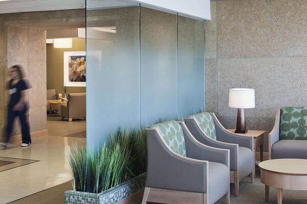 Advocate Condell waiting area