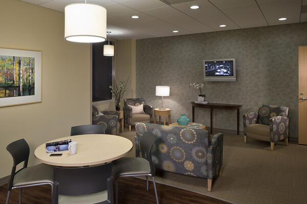 Advocate Condell waiting area