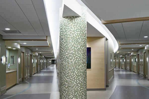 Advocate Condell hallyway
