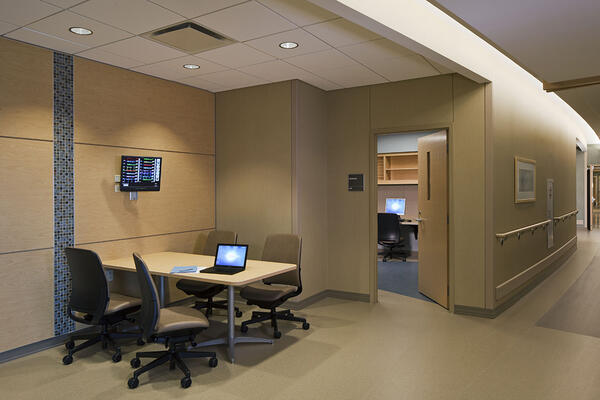 Advocate Condell waiting area