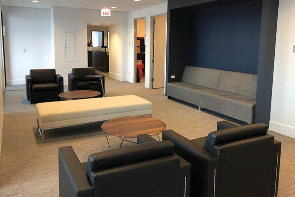 Baker Hostetler Seating Area