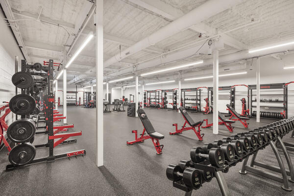 Barrington High School Weight Room