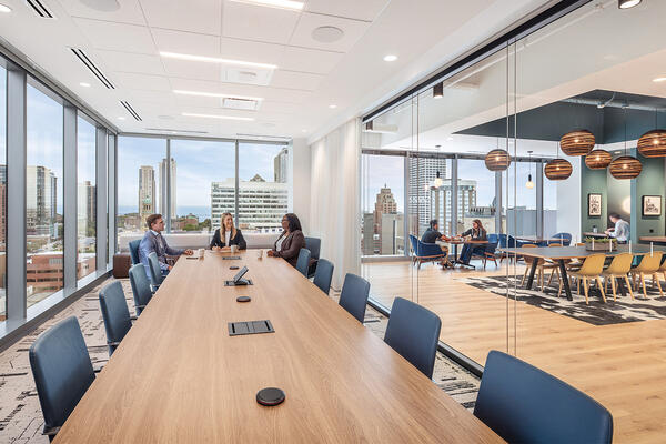 CBRE Milwaukee Meeting Room 