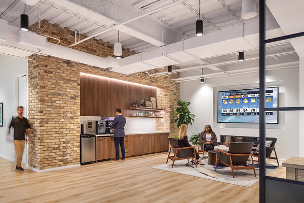 CBRE Milwaukee Kitchen 