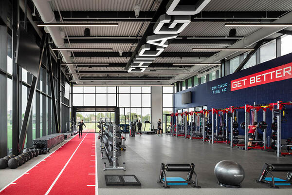 Chicago Fire Performance Center Gym