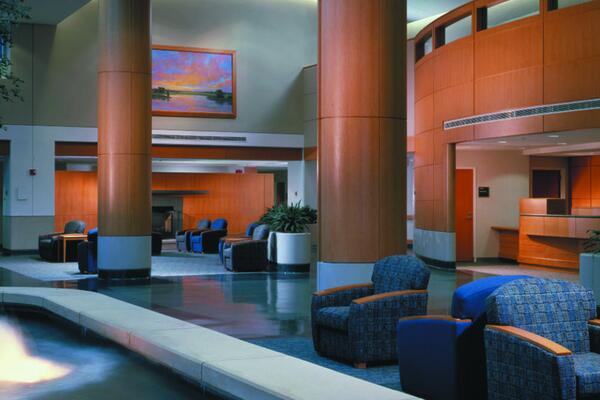 Glenbrook Hospital atrium