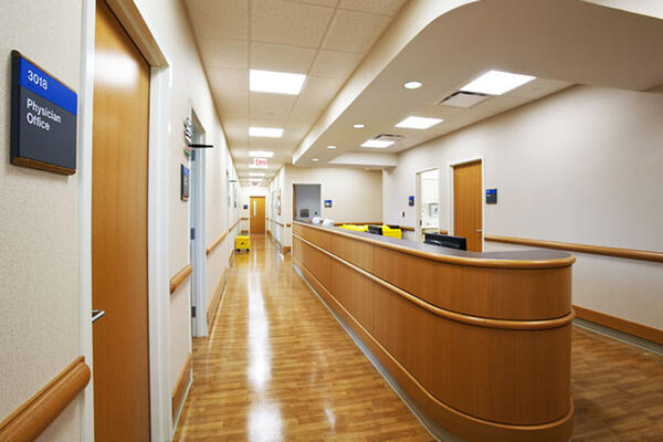 Glenbrook Hospital nurses station