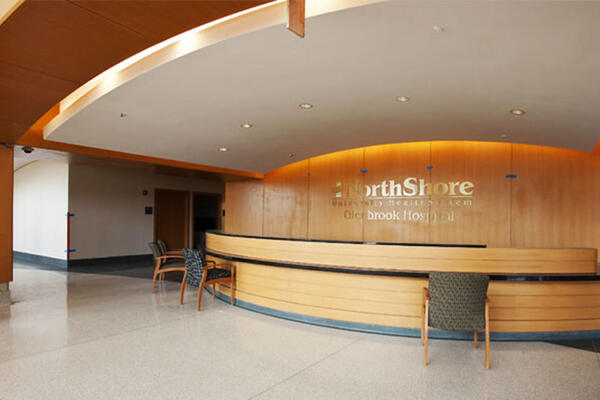Glenbrook Hospital front desk