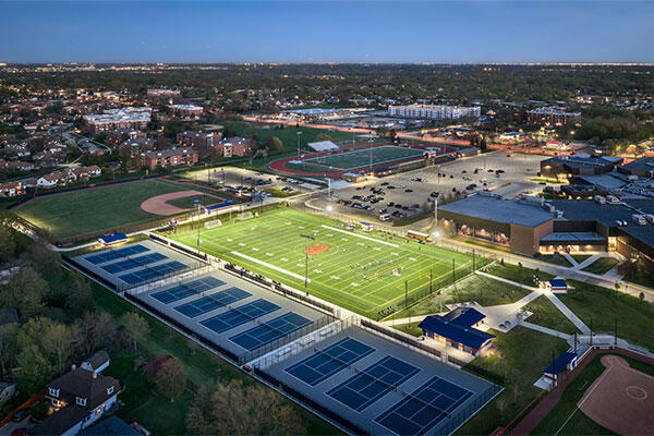 BGHS Lit-up Football Field