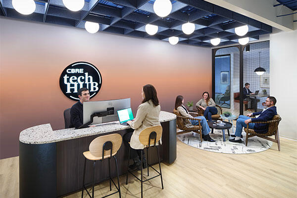 CBRE Break Area