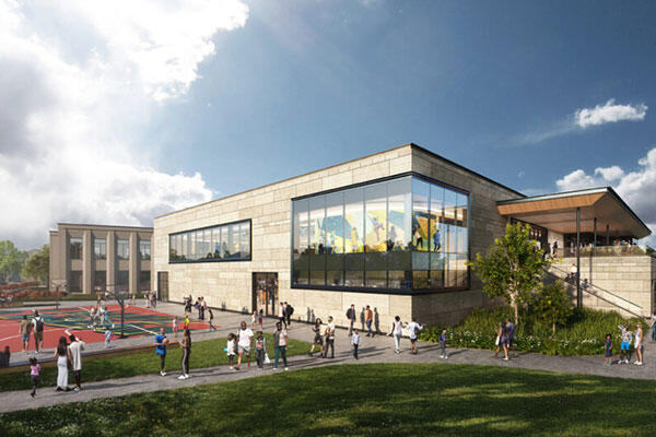 King-Center Basketball Courts