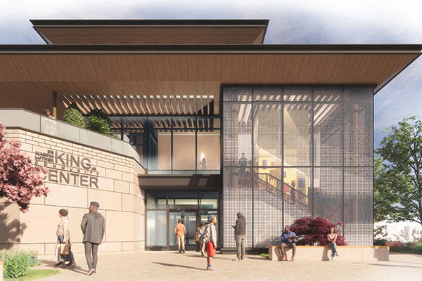 KIng-Center Entrance