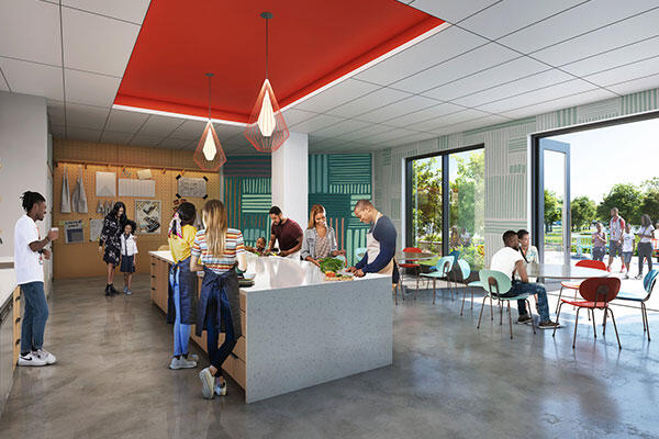 King-Center Common Space