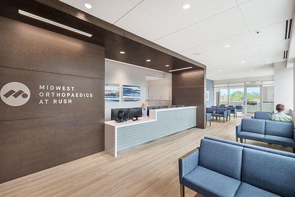 Rush University North & Harlem MOB Midwest Orthopaedics Waiting Room