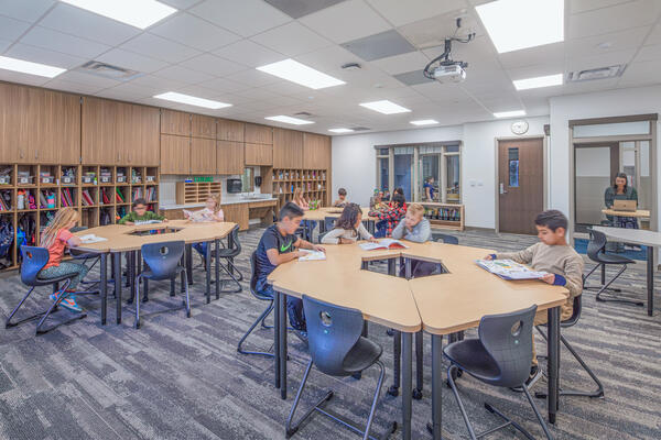 K-12 Construction, Pepper Indiana, Pepper Construction, Indianapolis, Indiana, HSE, Hamilton Southeastern Schools, Elementary school, students, first grade, second grade, third grade, fourth grade, fifth grade, classrooms, teaching