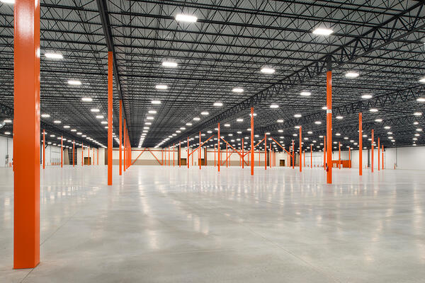 Warehouse, industrial, industrial construction, pepper construction, Indiana, pepper construction Indiana, Hanzo logistics 