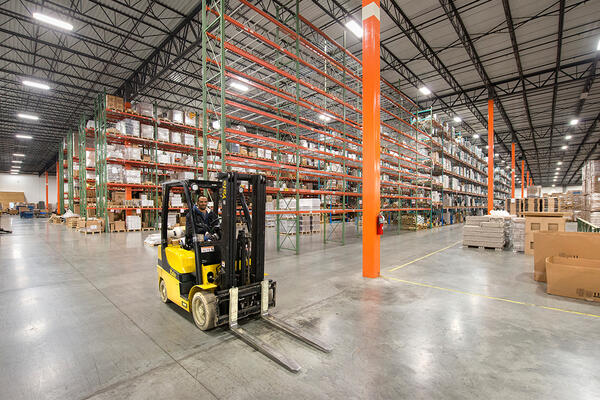 Warehouse, industrial, industrial construction, pepper construction, Indiana, pepper construction Indiana, Hanzo logistics 